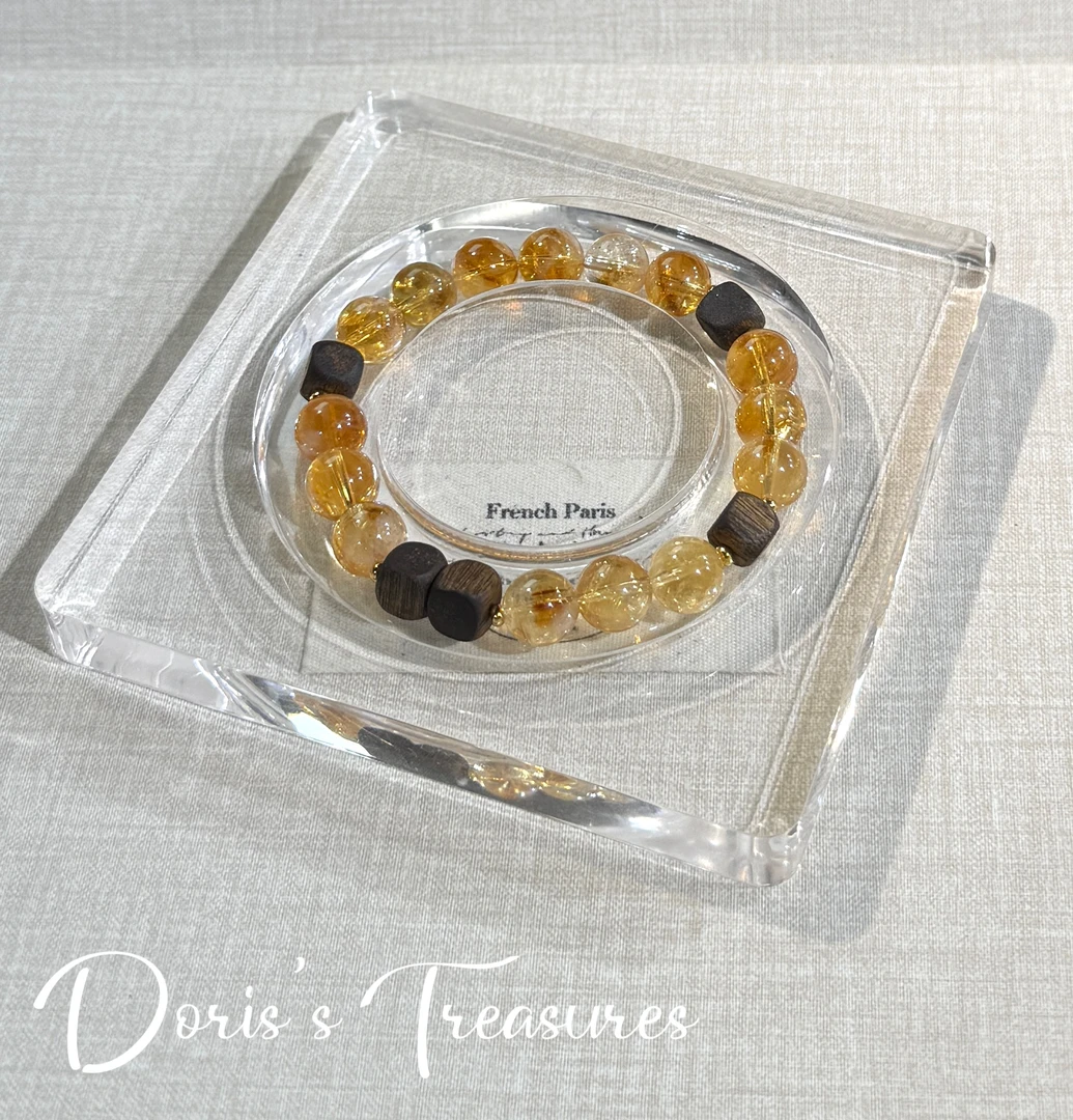 【金芒】水晶手串 气质多样性发一颜色微差