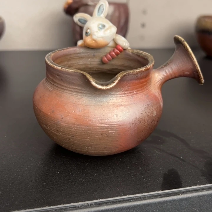 杯雅*兔兔侧把公道杯