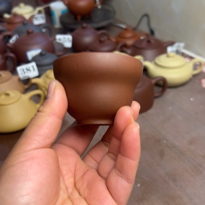 紫砂茶壶紫泥80cc拍一发二
