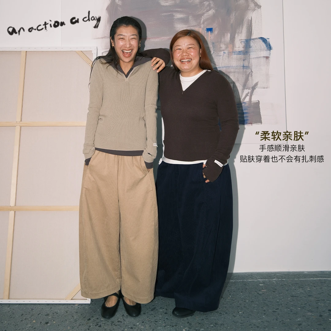 【直播专属】AAAD | Natur Wear 通勤百搭羊毛保暖连帽毛衣针织衫女