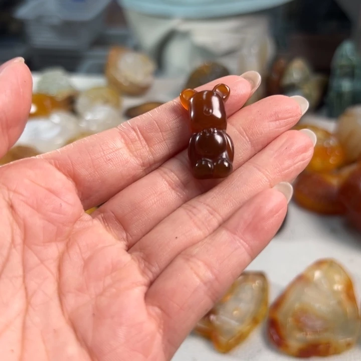 玛瑙/玉髓吊坠(不含链)未镶嵌