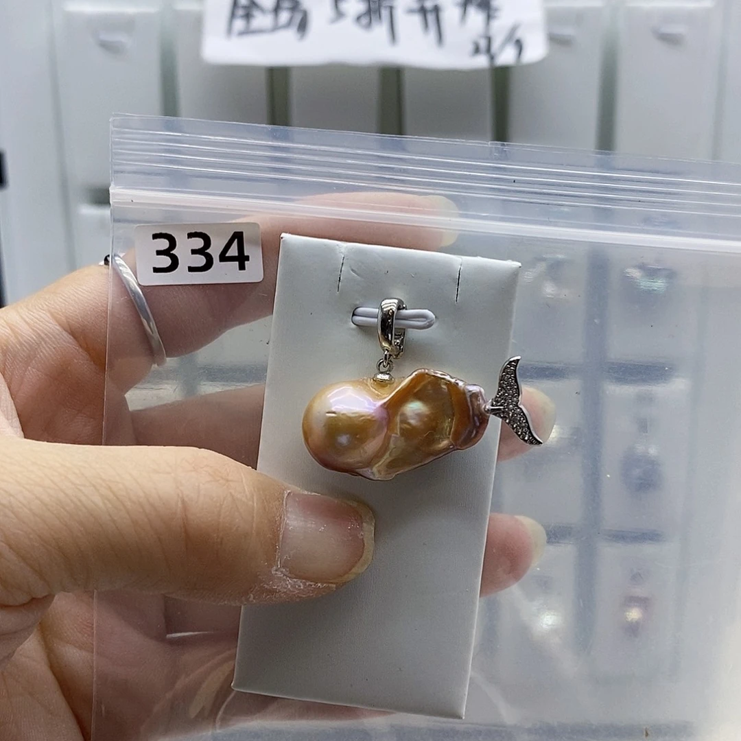 颈饰合金淡水珍珠