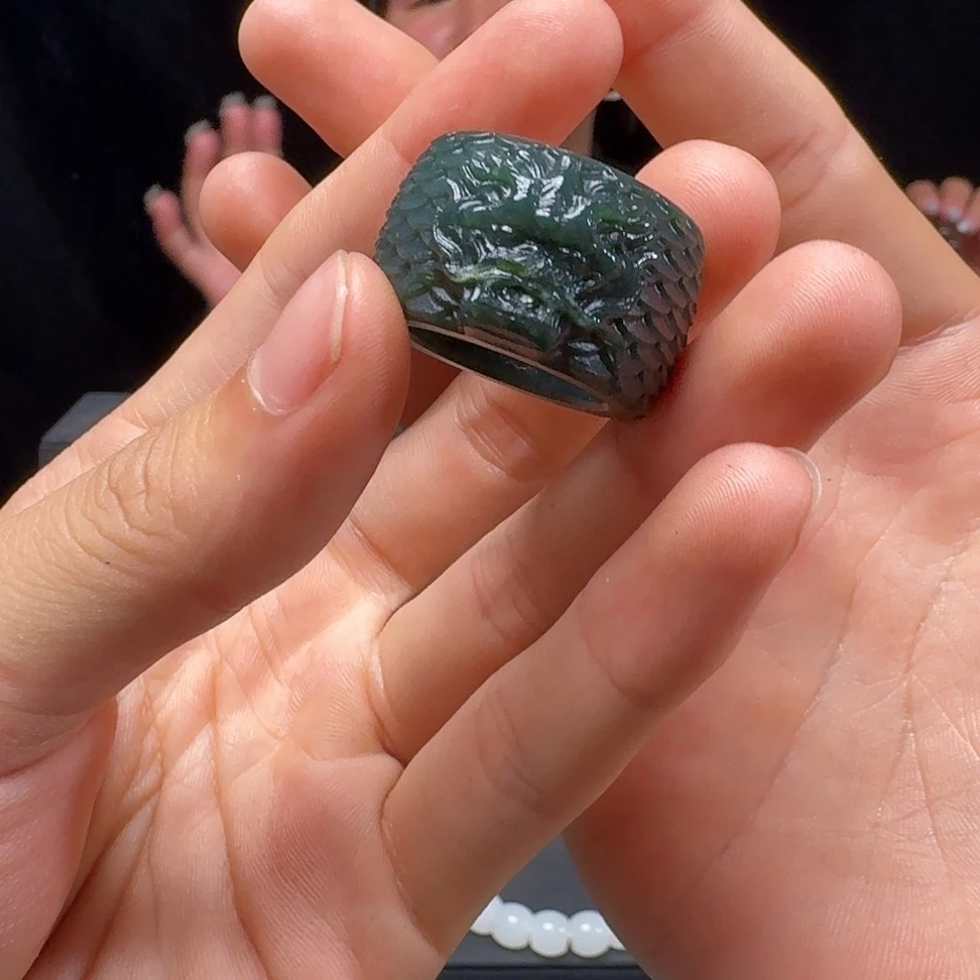 手链未镶嵌和田玉和田玉龙扳指