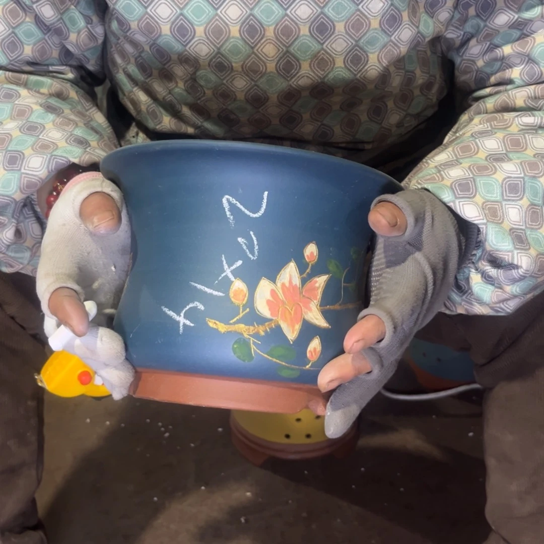 紫泥花盆紫砂花盆