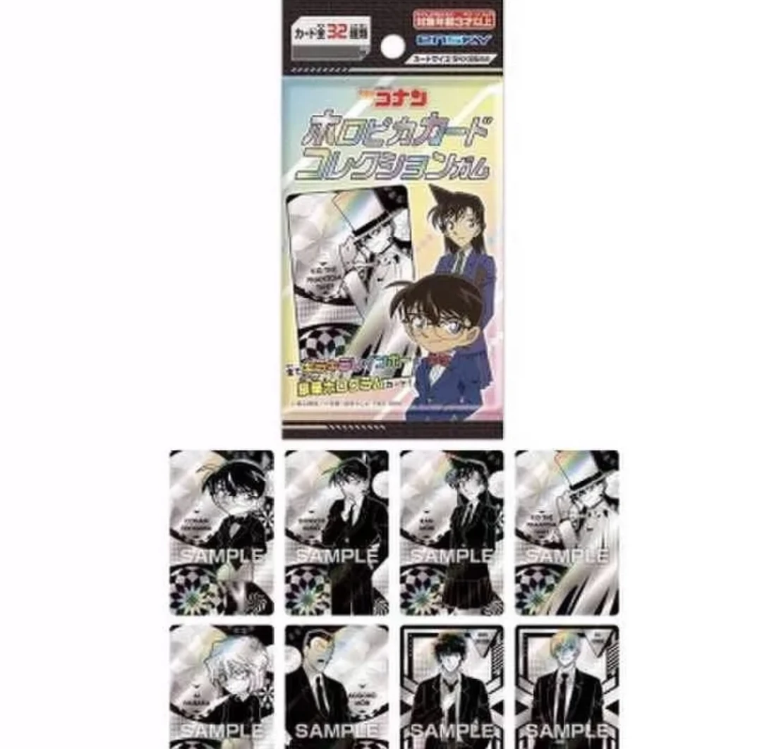 日本Ensky正版名侦探柯南黑白卡周边盲抽