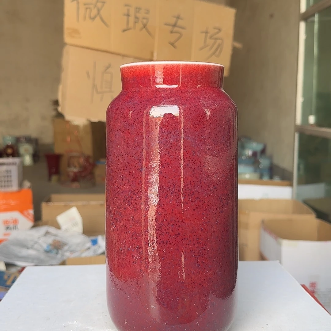 陶摆件郑家钧窑摆件微