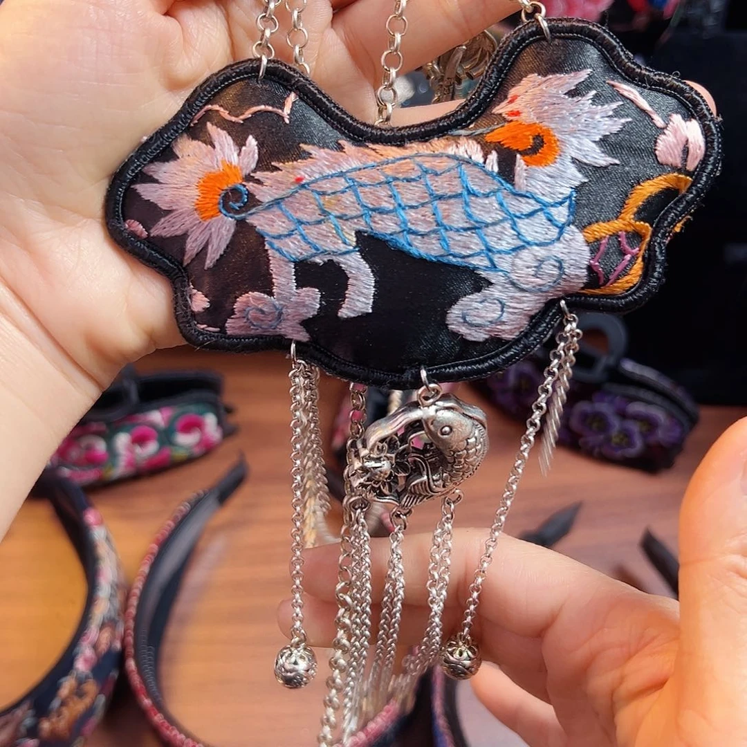 刺绣好看好看好看