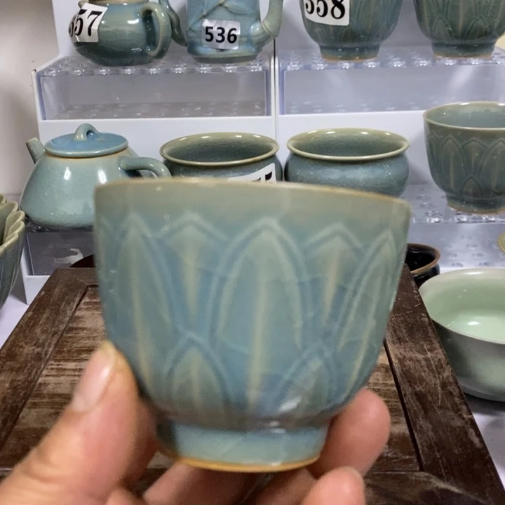 瓷杯子原矿釉原产地汝瓷