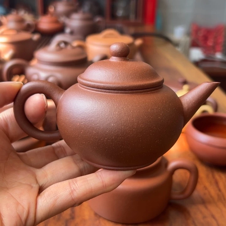 茶壶紫砂降坡水平140cc