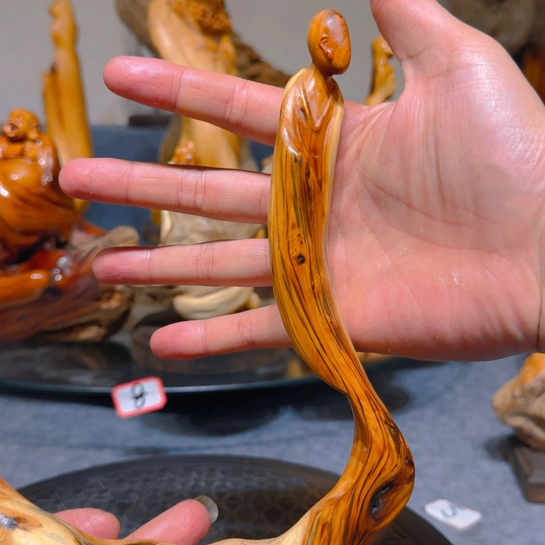 柏木（崖柏）崖柏手把件摆件