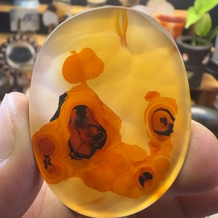 玛瑙/玉髓吊坠(不含链)未镶嵌