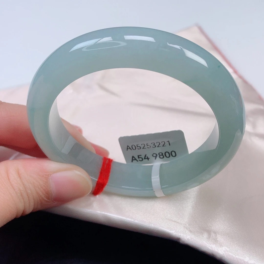 未镶嵌手镯翡翠54正圈