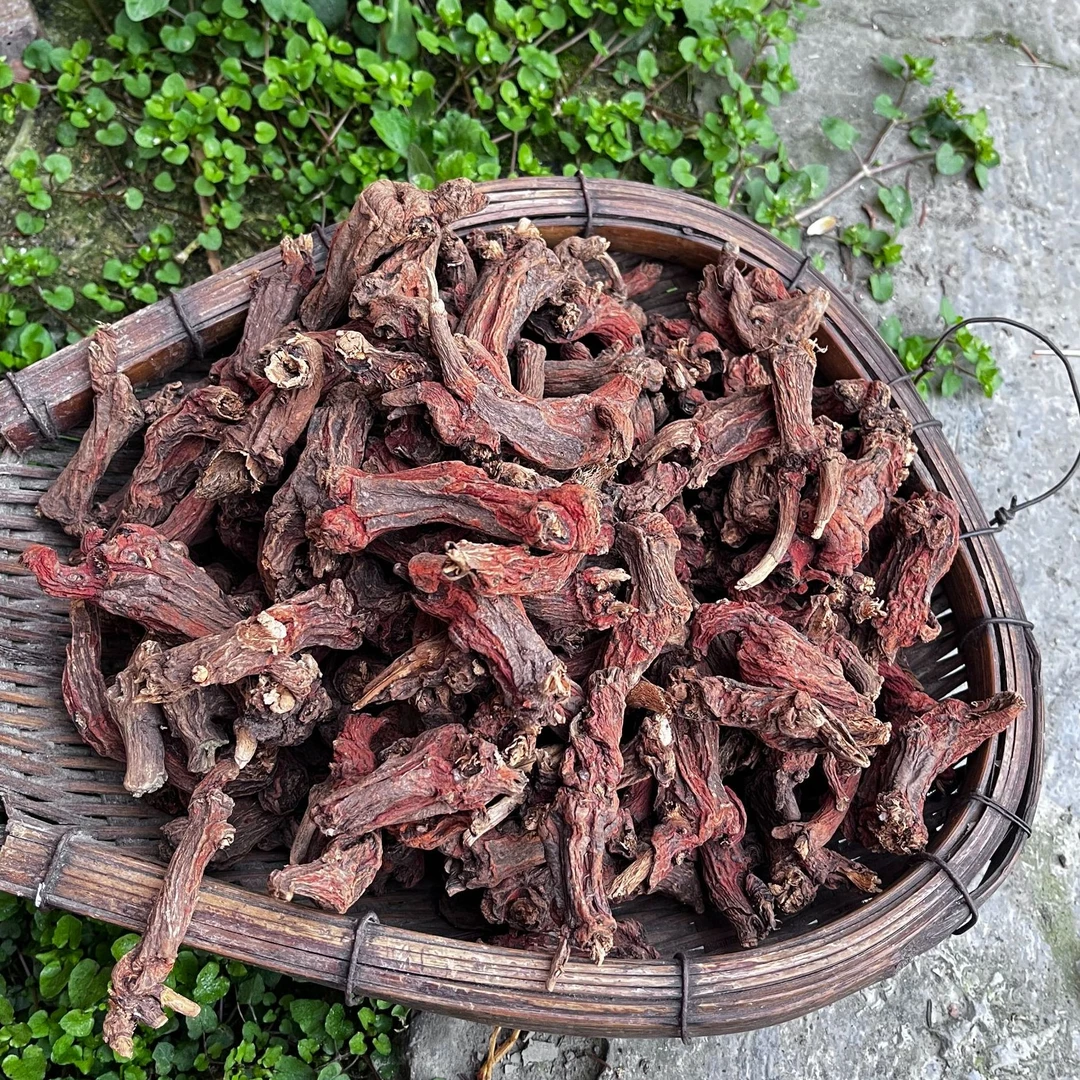 现收四川中江丹参头足年老丹参煲汤泡水泡酒味道浓郁