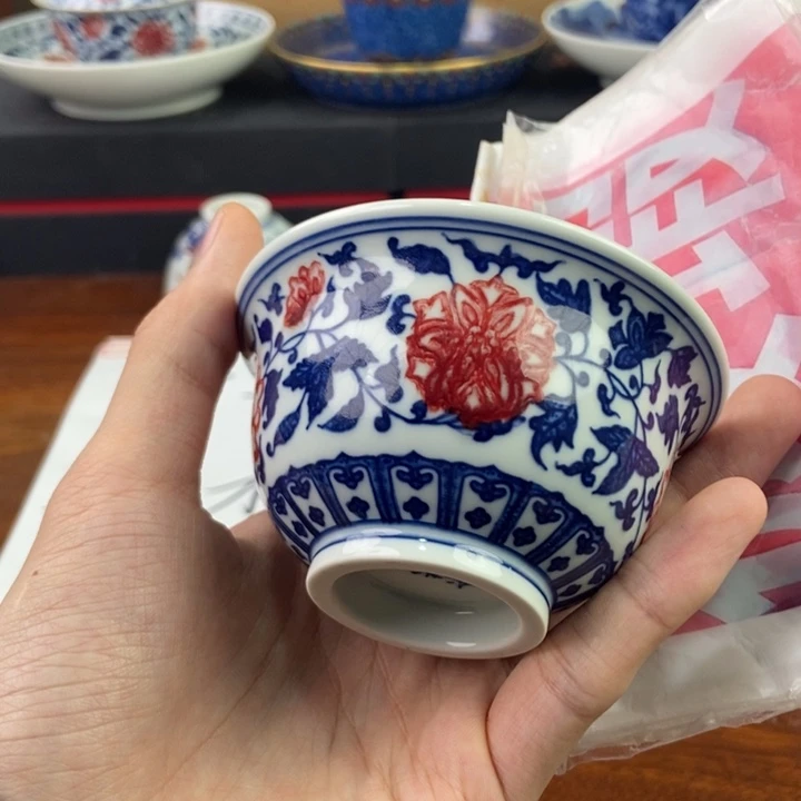 杯景德镇手绘陶瓷艺术