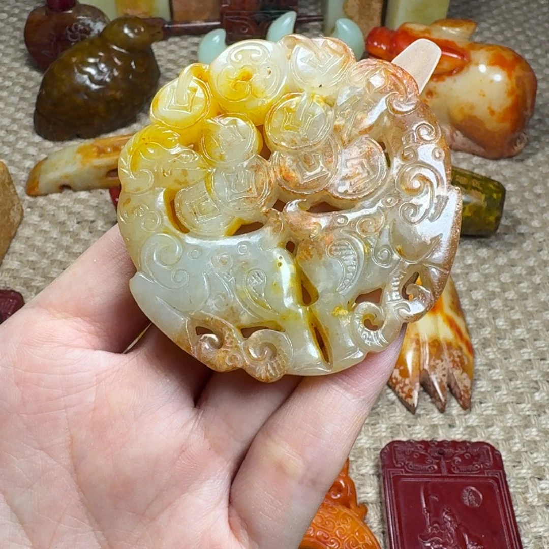 吊坠白玉菩提挂件