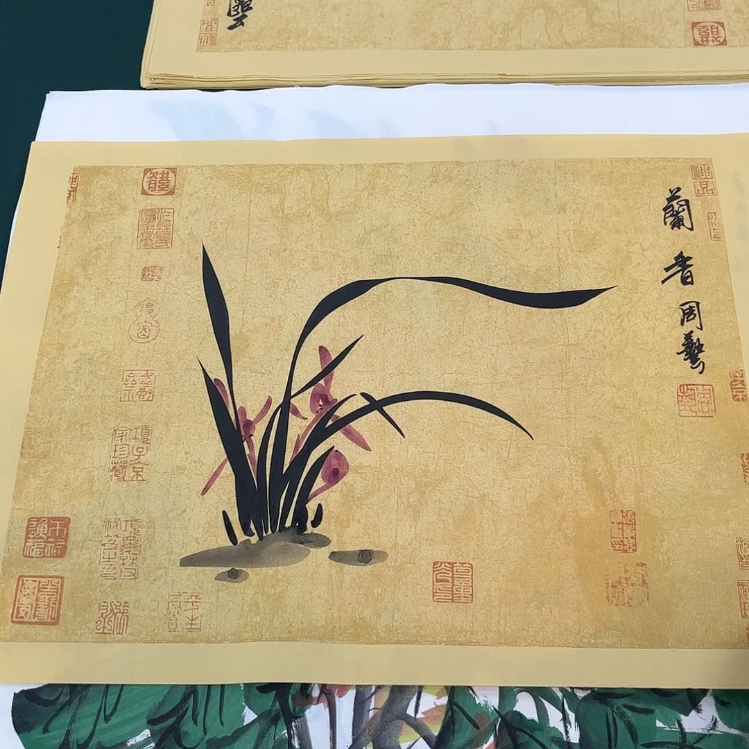 国画宣纸国画纯手绘作品