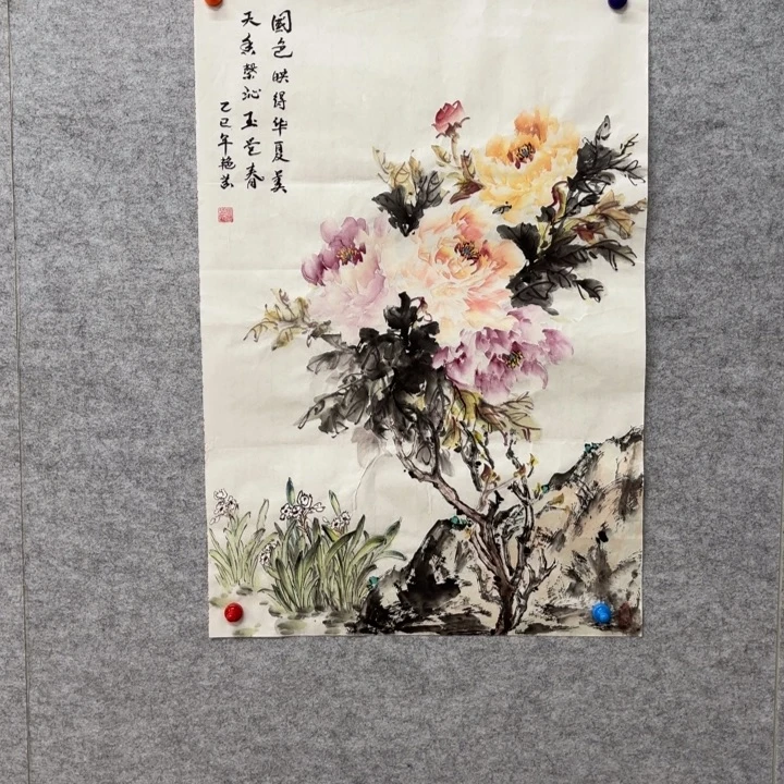 国画花鸟的翅膀和翅膀