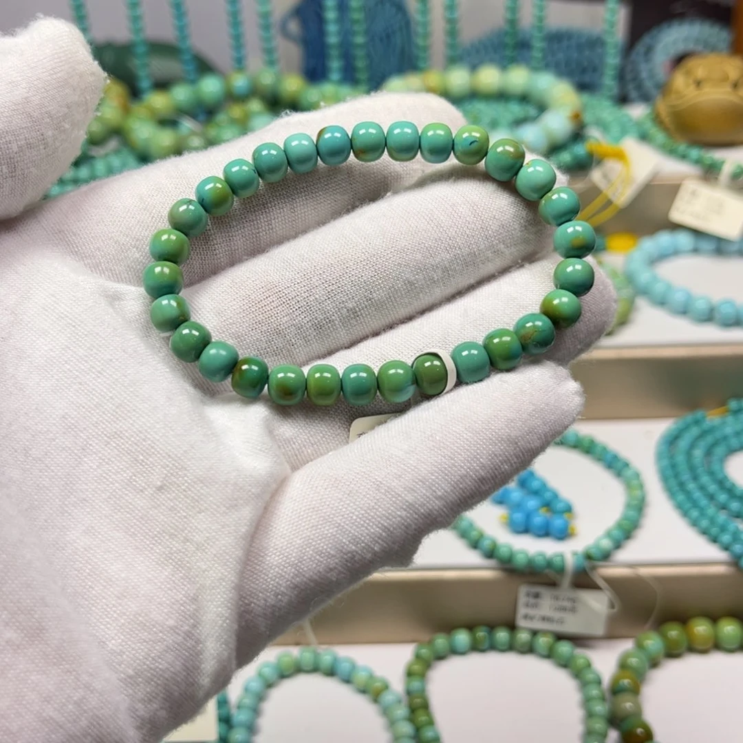 绿松石未镶嵌手链