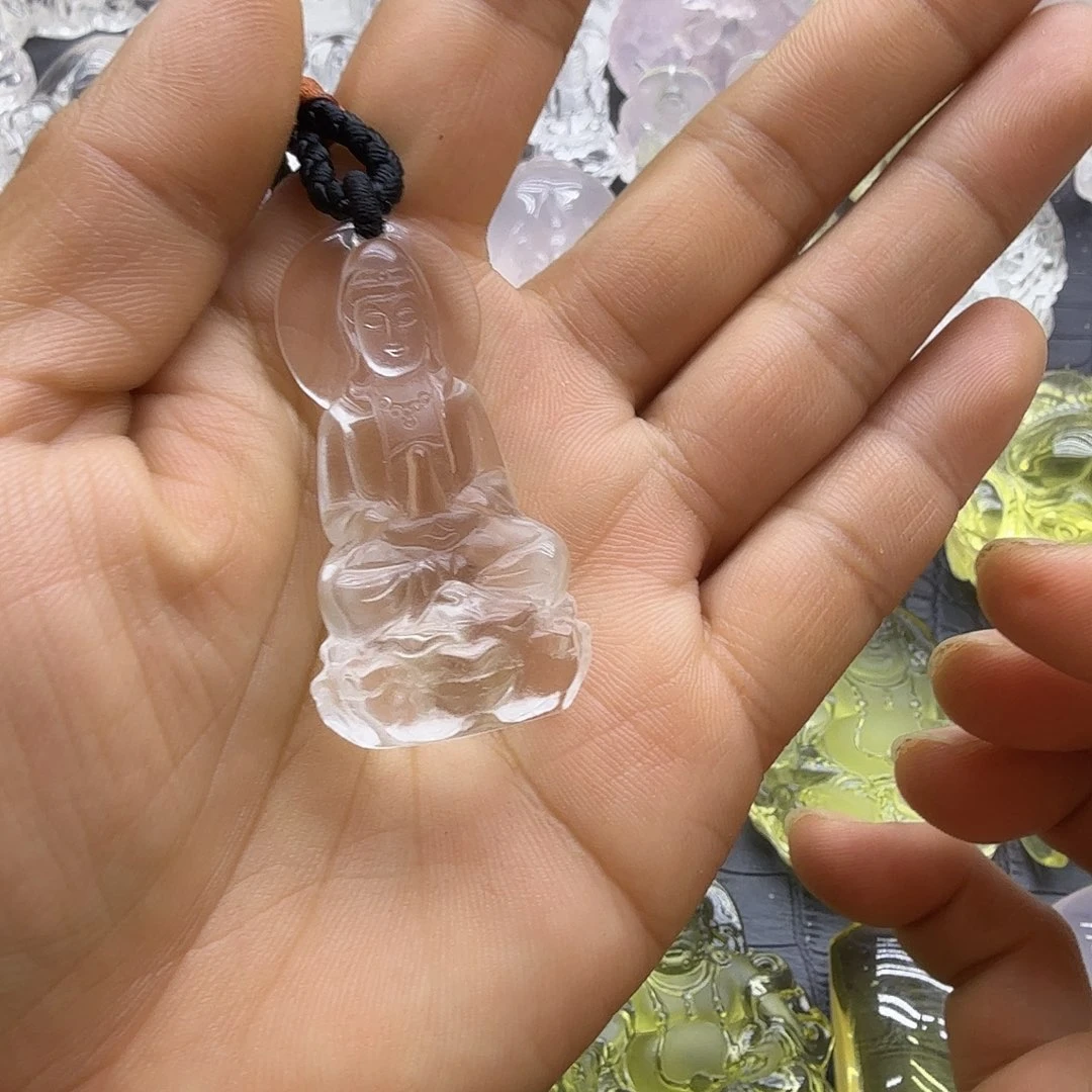 颈饰水晶未镶嵌吊坠