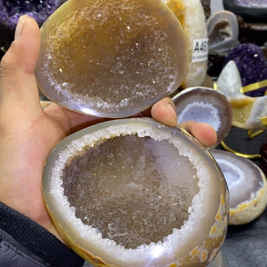 玛瑙/玉髓聚宝盆未镶嵌