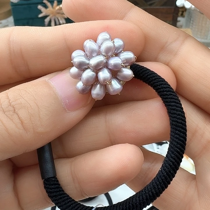 未镶嵌发饰淡水珍珠