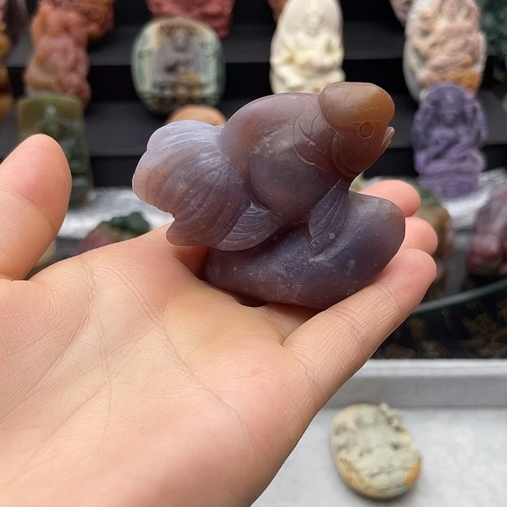 未镶嵌摆件石英质玉
