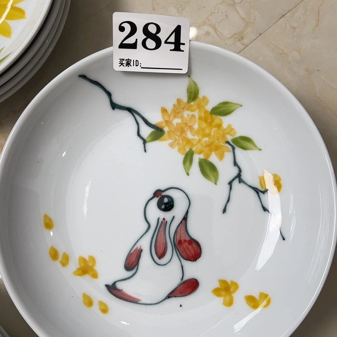 瓷片景德镇陶瓷手工手绘制作