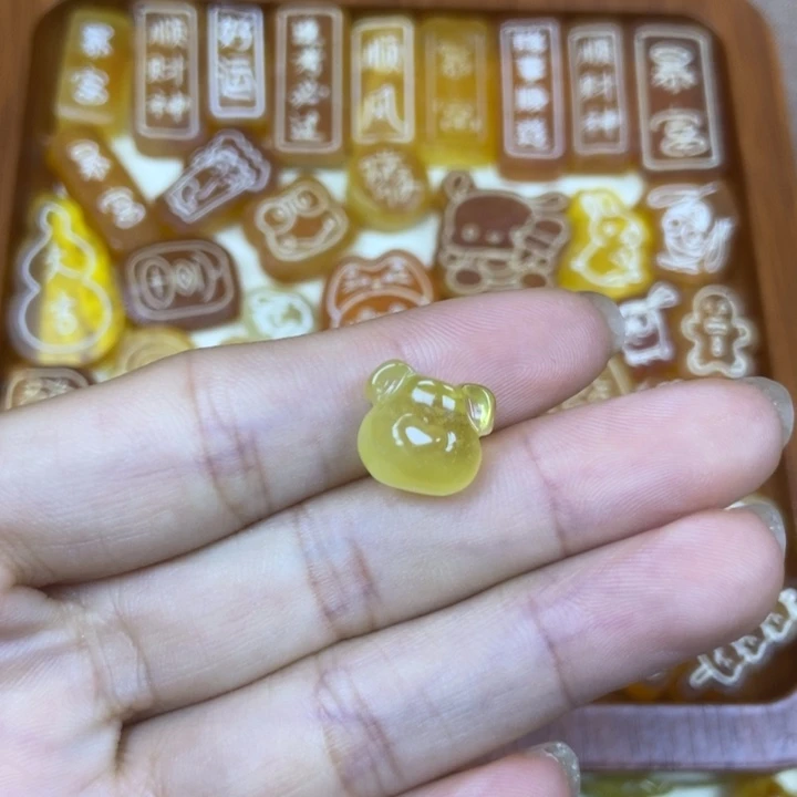吊坠橄榄核小熊头145