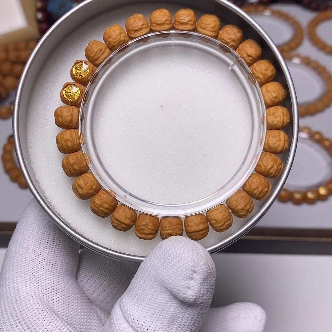 猴头核桃手串双标金蟾9左右27号