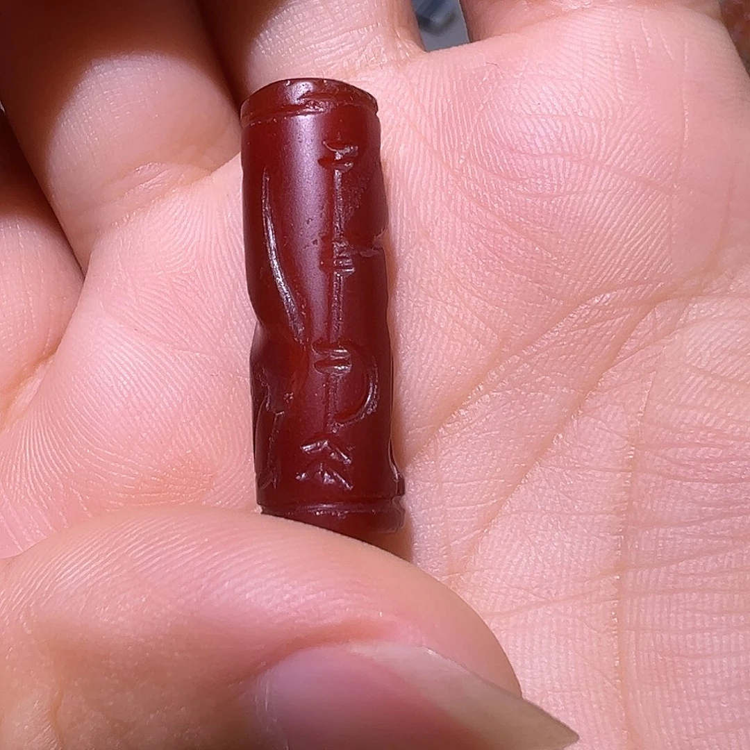 笨***爸树脂制品滚印佩珠