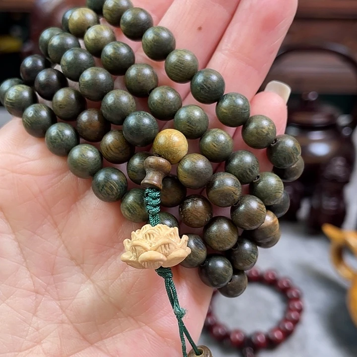 维腊木（绿檀）手串/手链