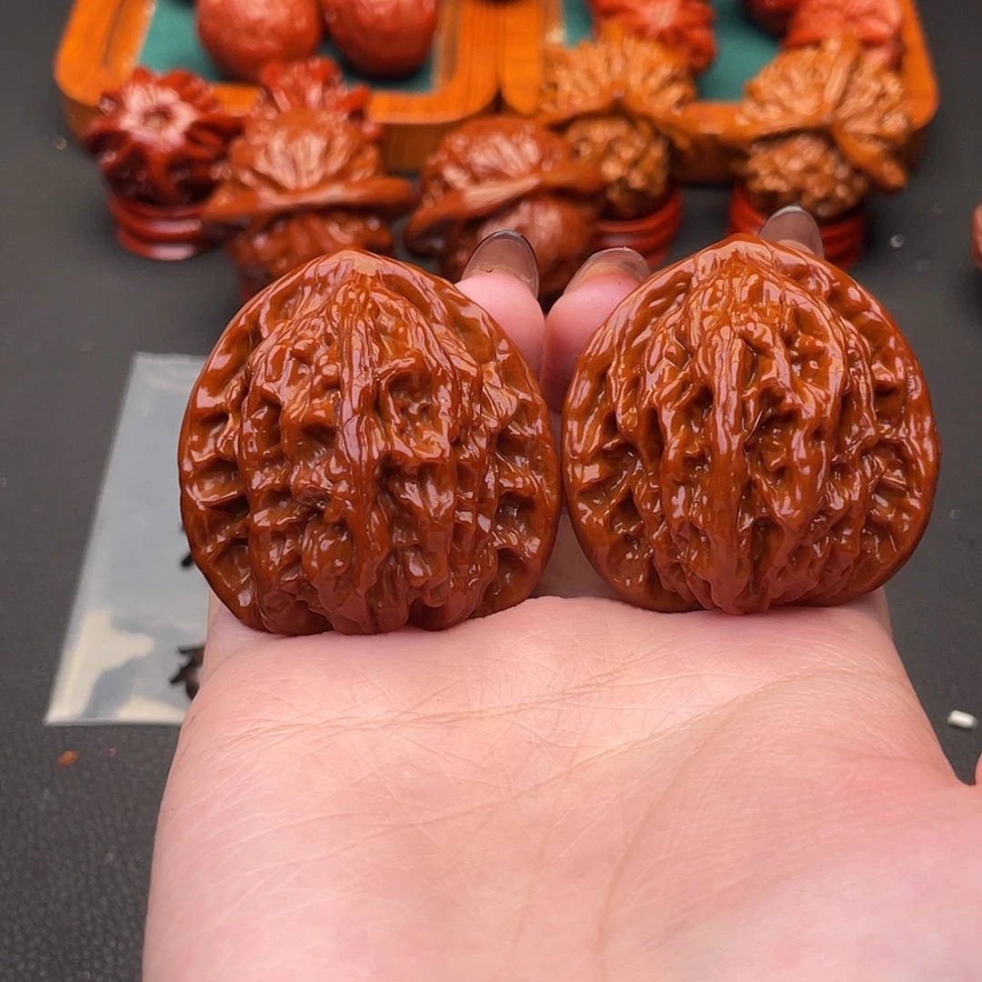 文玩核桃把件麦虎