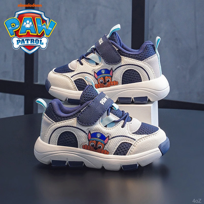 汪汪队男童跑步鞋 2025 春秋新款男童轻便透气减震防滑百搭运动鞋
