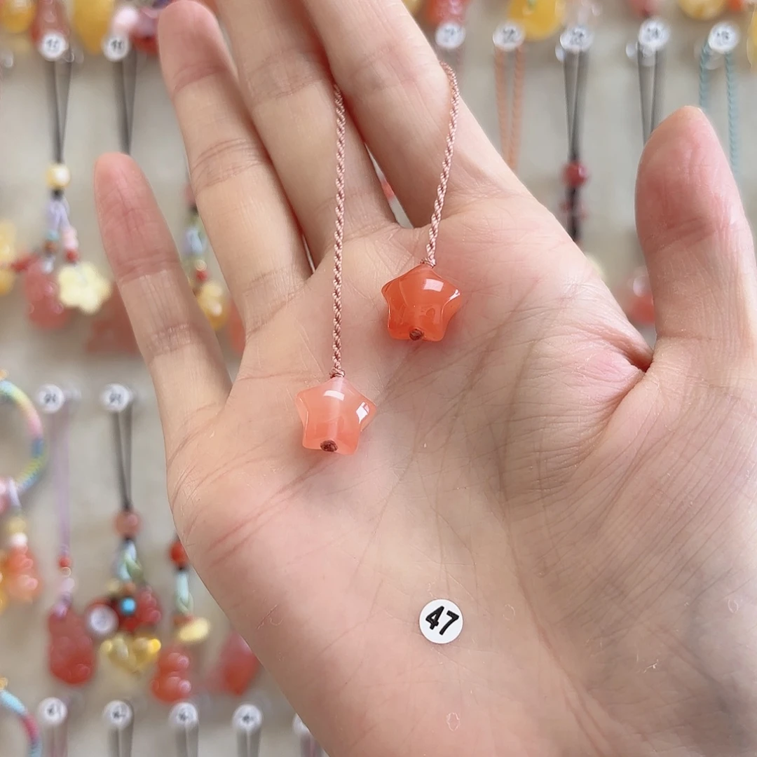 南红玛瑙未镶嵌吊坠(赠链)