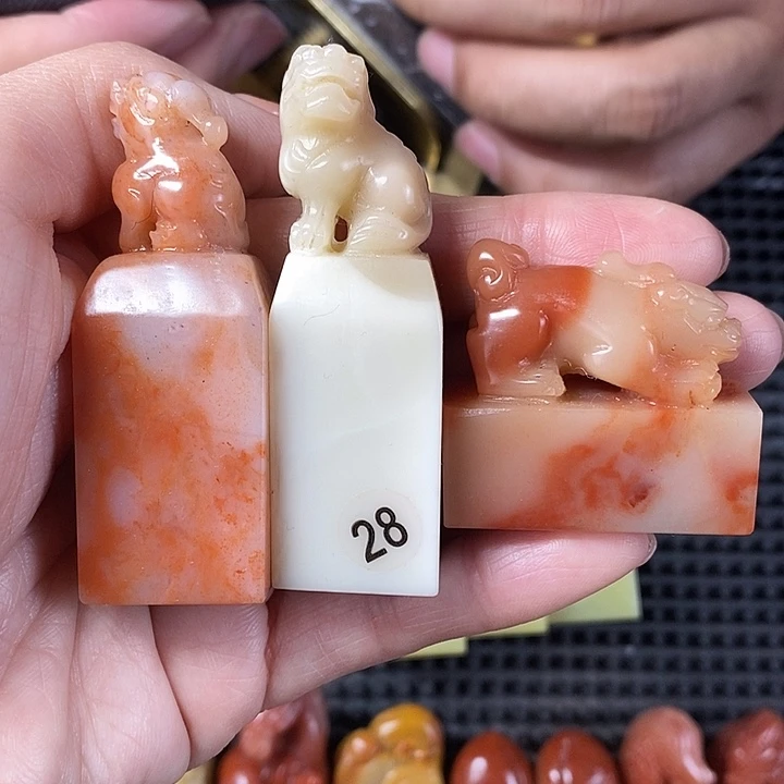 老挝石现场直播手工制作