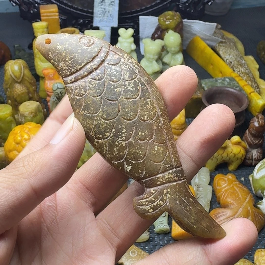 白玉菩提吊坠。。。六*少