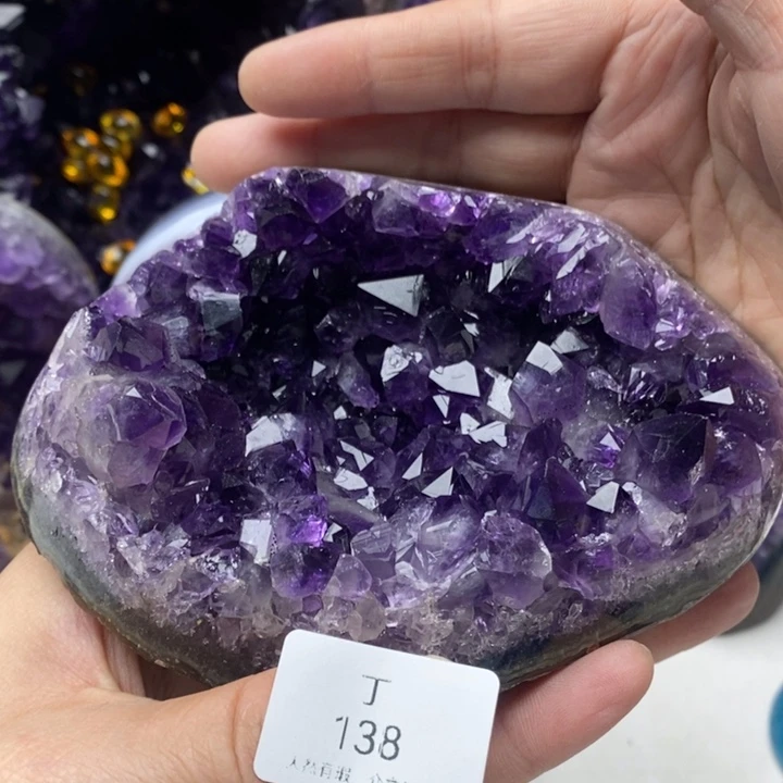 未镶嵌珠宝半成品紫晶