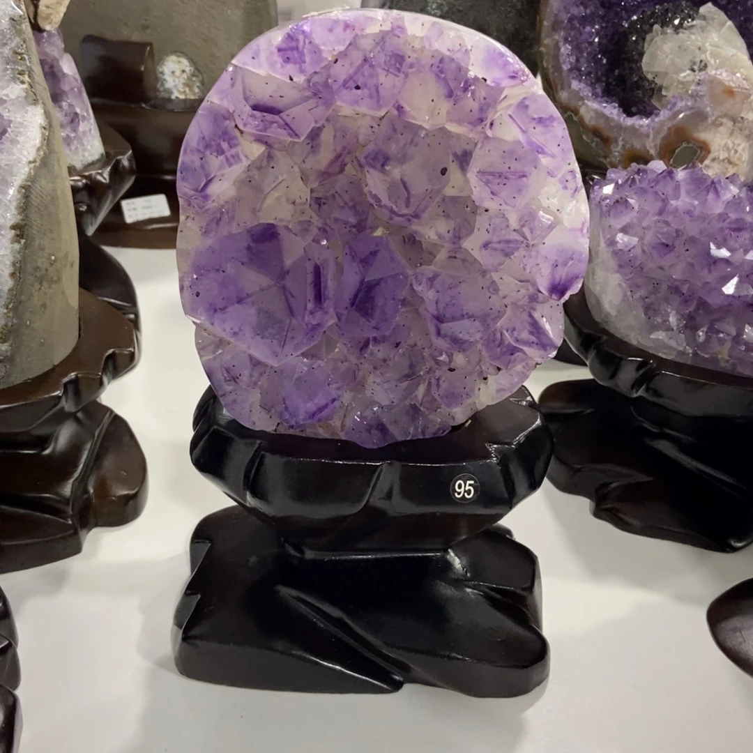摆件未镶嵌紫晶水晶