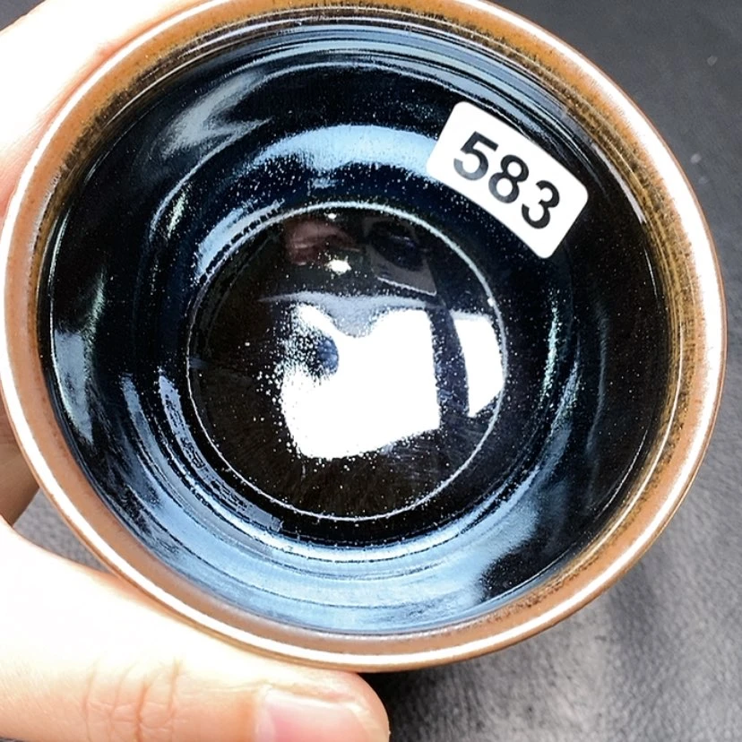 【闪购商品】茶盏全手工真建盏放漏