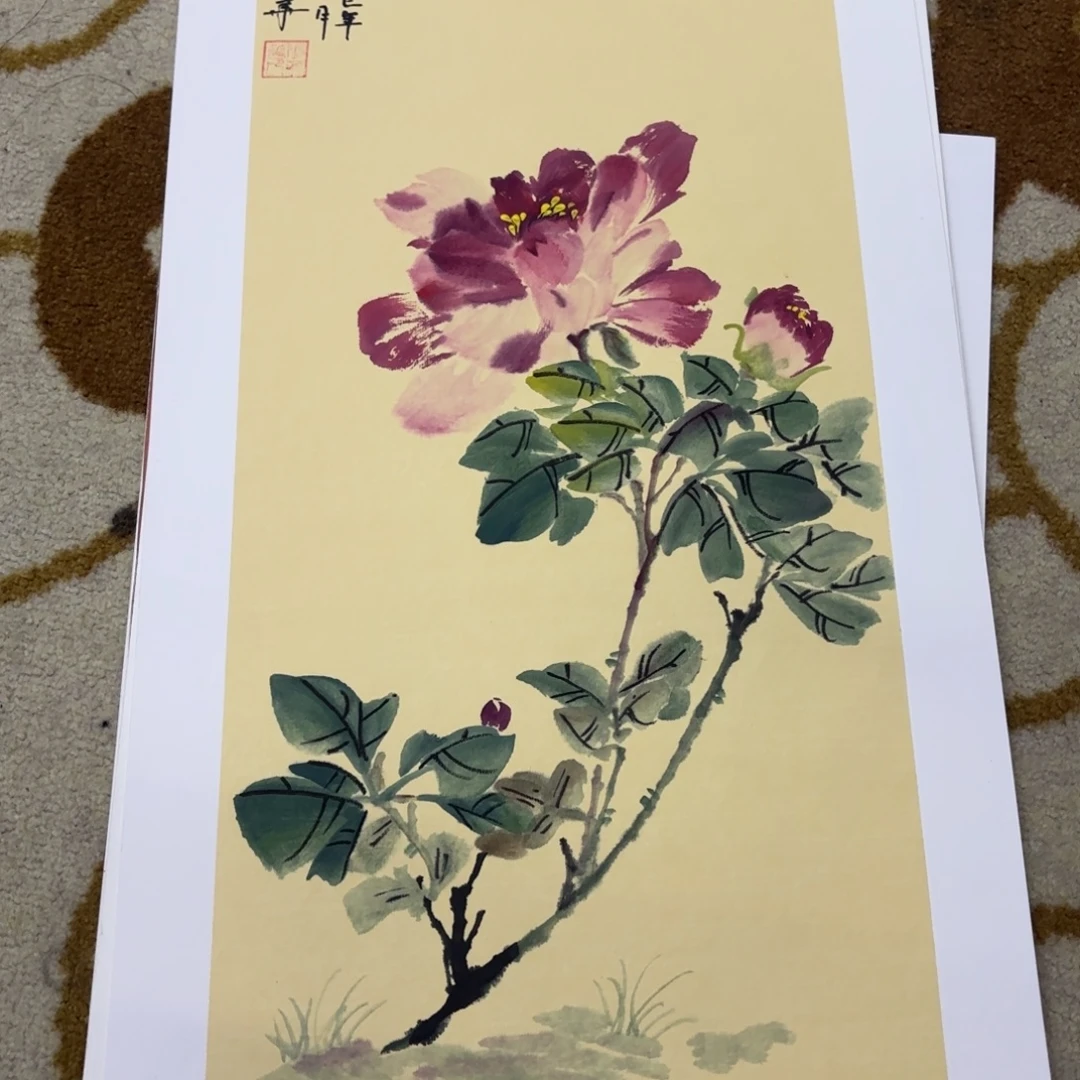 国画国画老师作品刘