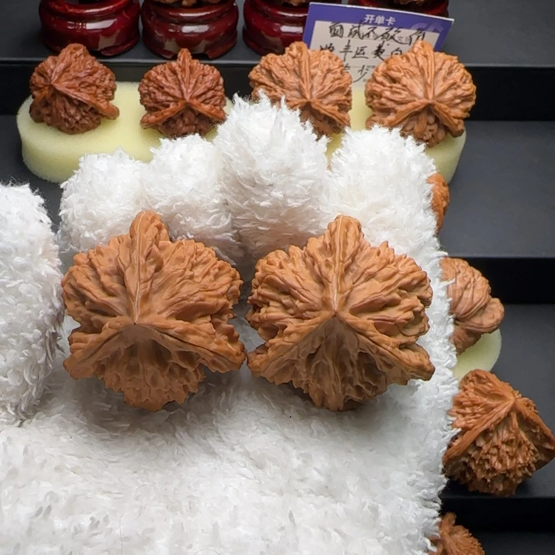 文玩核桃把件盘龙虎奔全品41