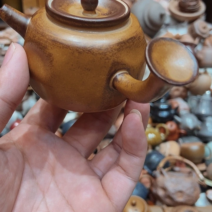 柴烧老岩泥高端茶器