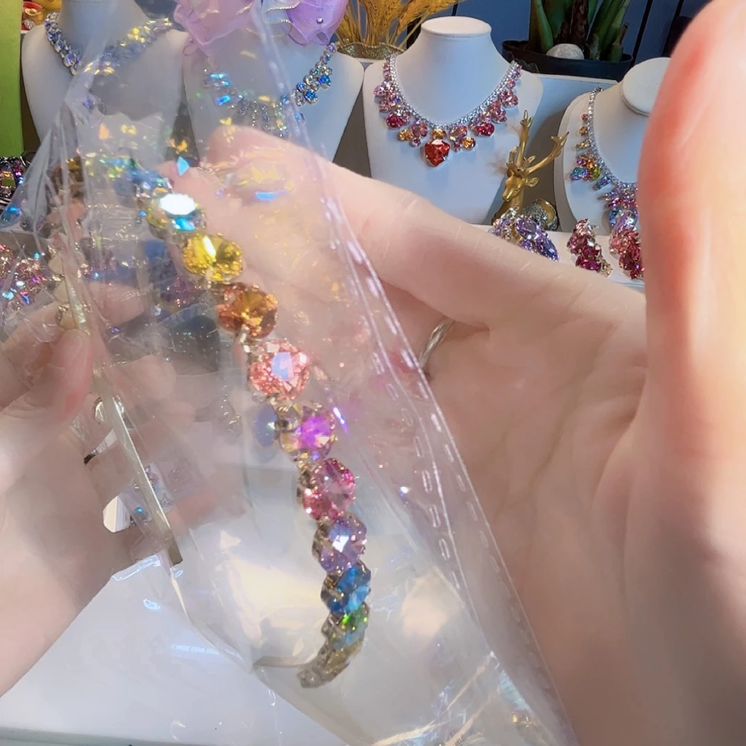 海****琉璃纯铜合金华子发箍