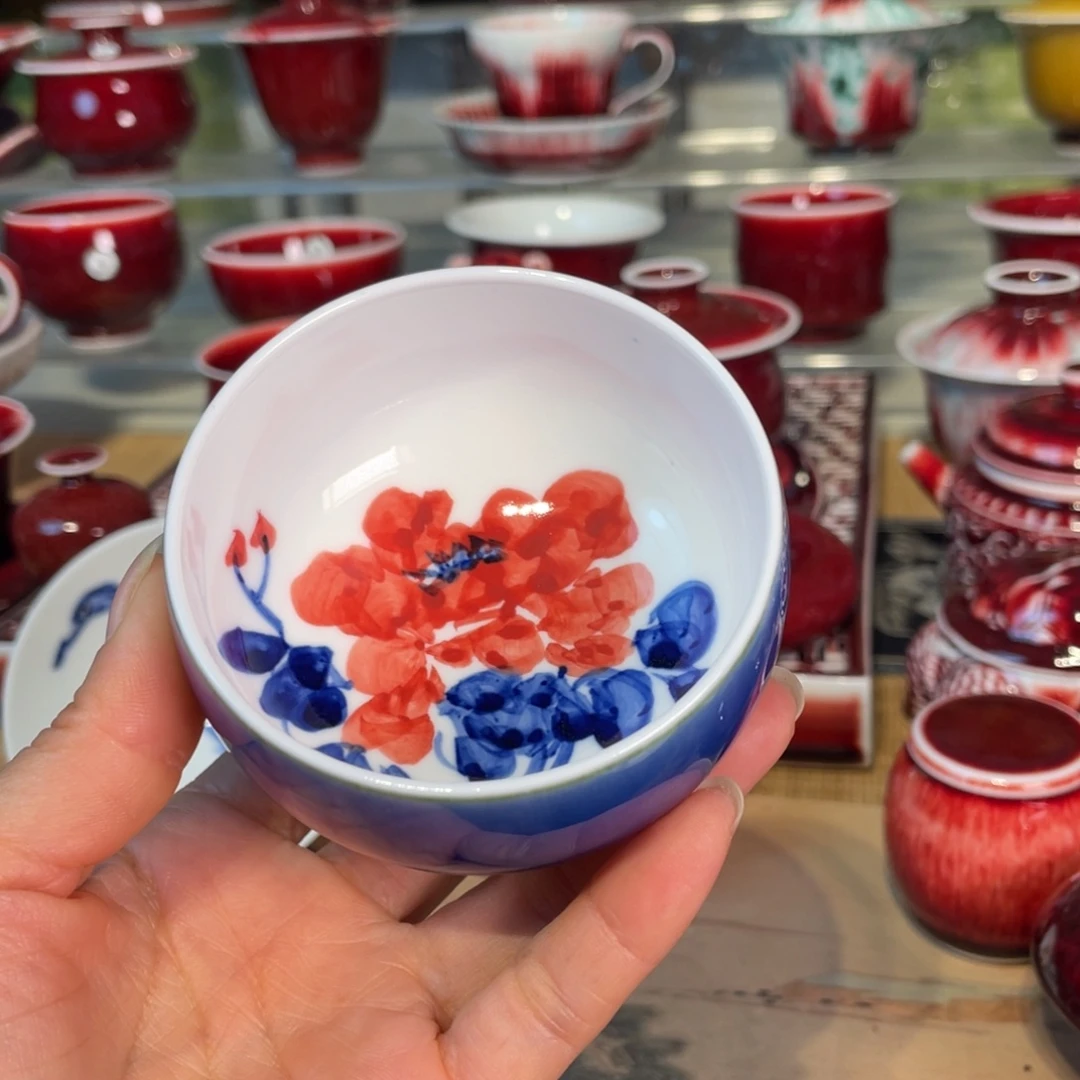 景德镇原矿釉郎蓝