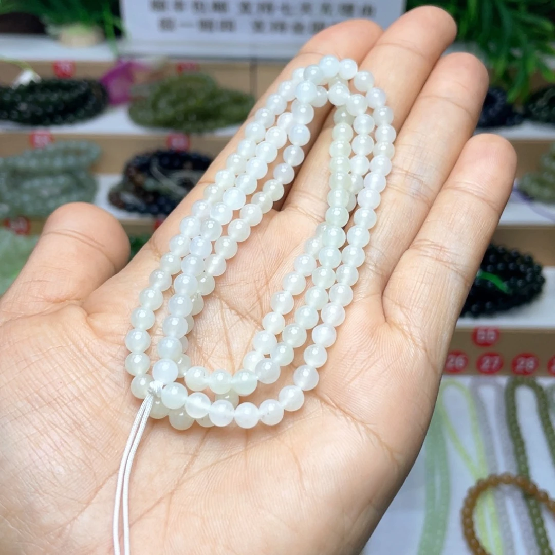 和田玉颈饰未镶嵌十*ゞ5mm