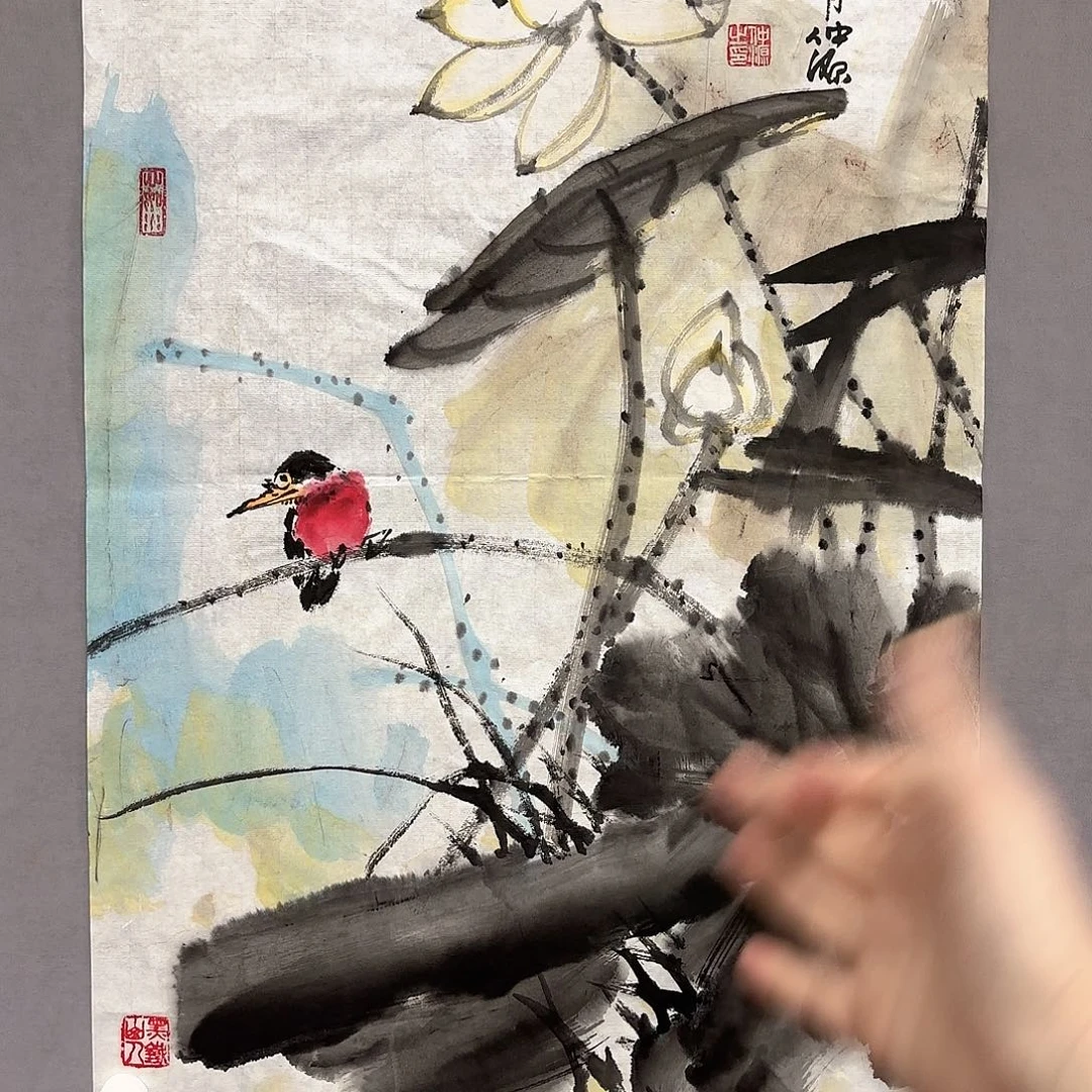 国画国画纯手绘作品请放心去藏