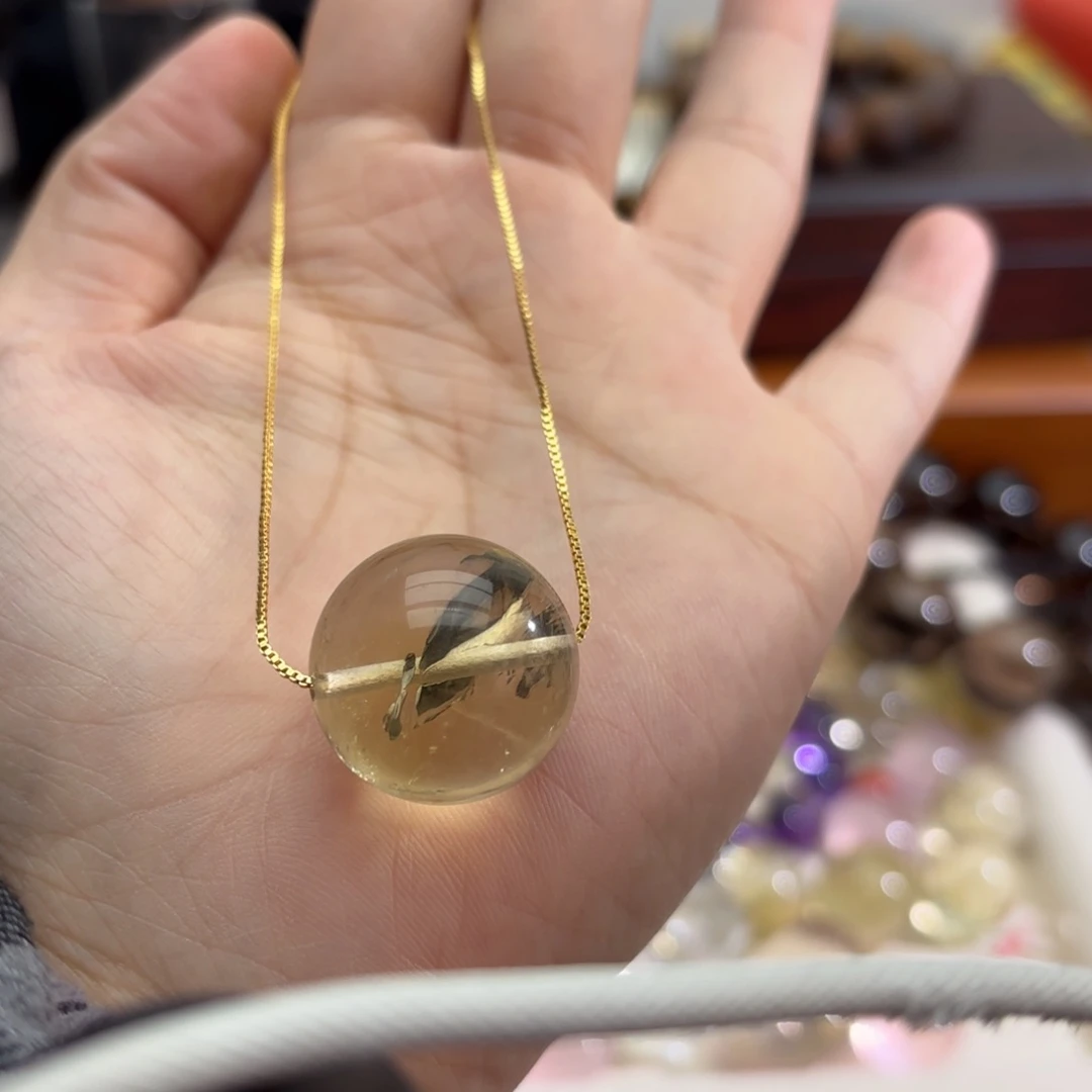 未镶嵌手链水晶吊坠