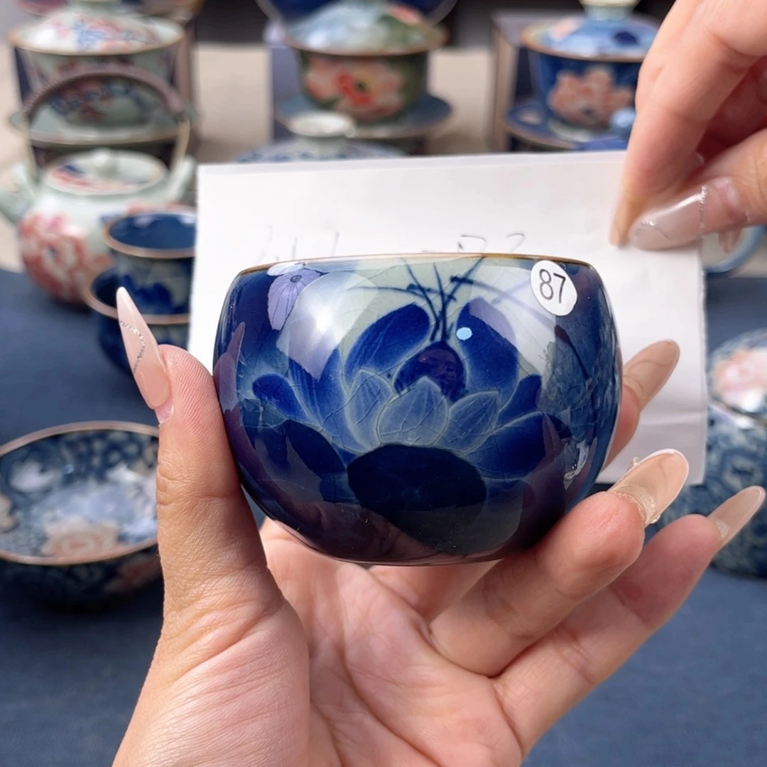 杯景德镇手绘手工茶具