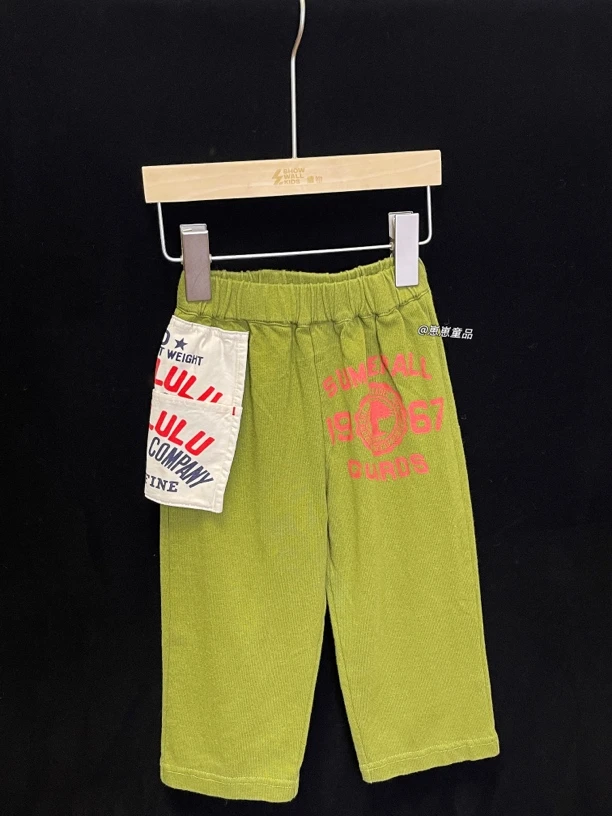 小11春款直筒长裤(实图见商品详情)偏远地区不发货