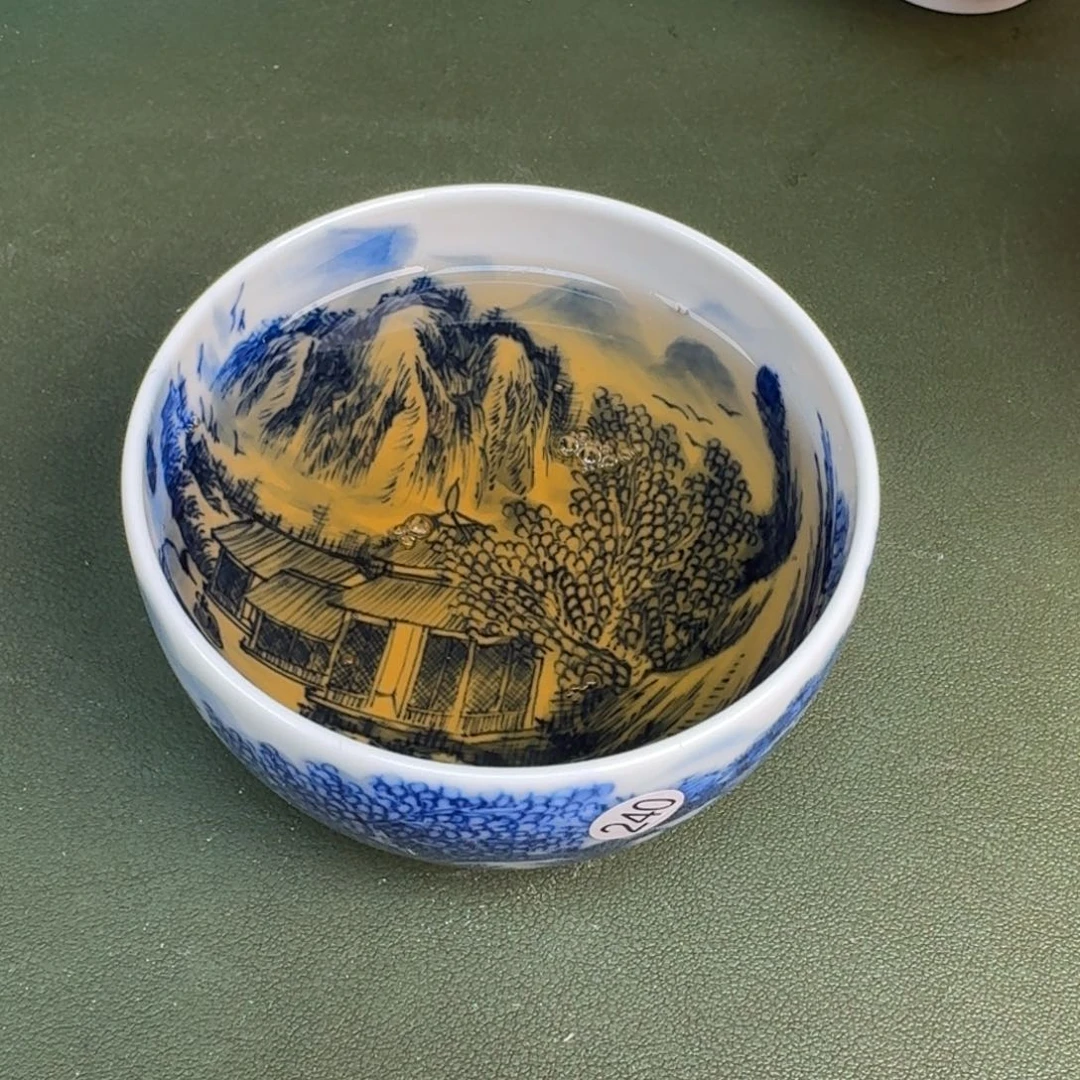 瓷景德镇纯手绘茶具圆圆290